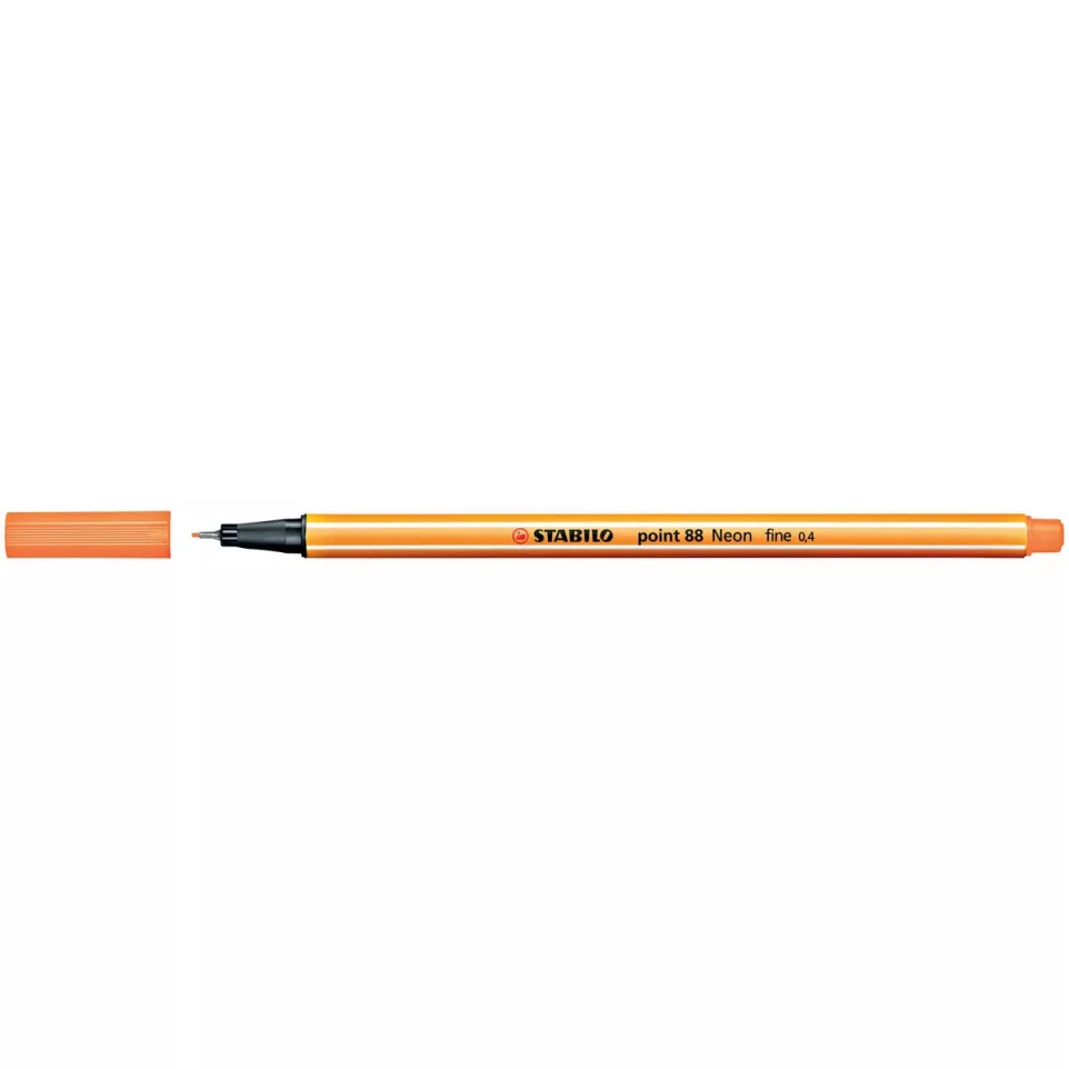 STABILO point 88 fineliner, orange néon