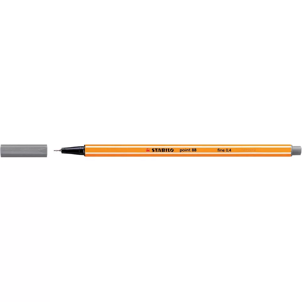 STABILO point 88 Fineliner Dark Grey