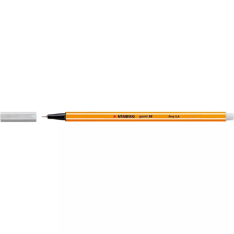 STABILO point 88 fineliner, lichtgrijs