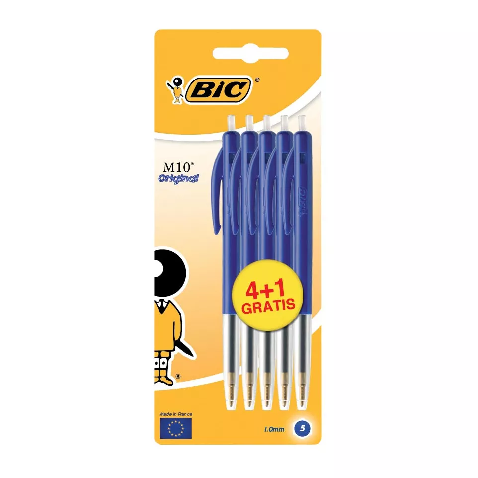 Bic balpen M10 Clic schrijfbreedte...