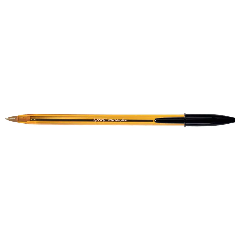 BIC Cristal Fine Black Ballpoint Pen