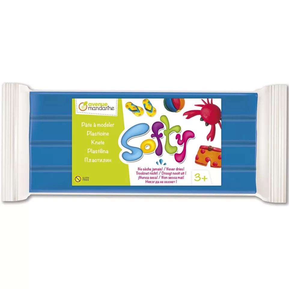 Darwi boetseerpasta Softy blauw