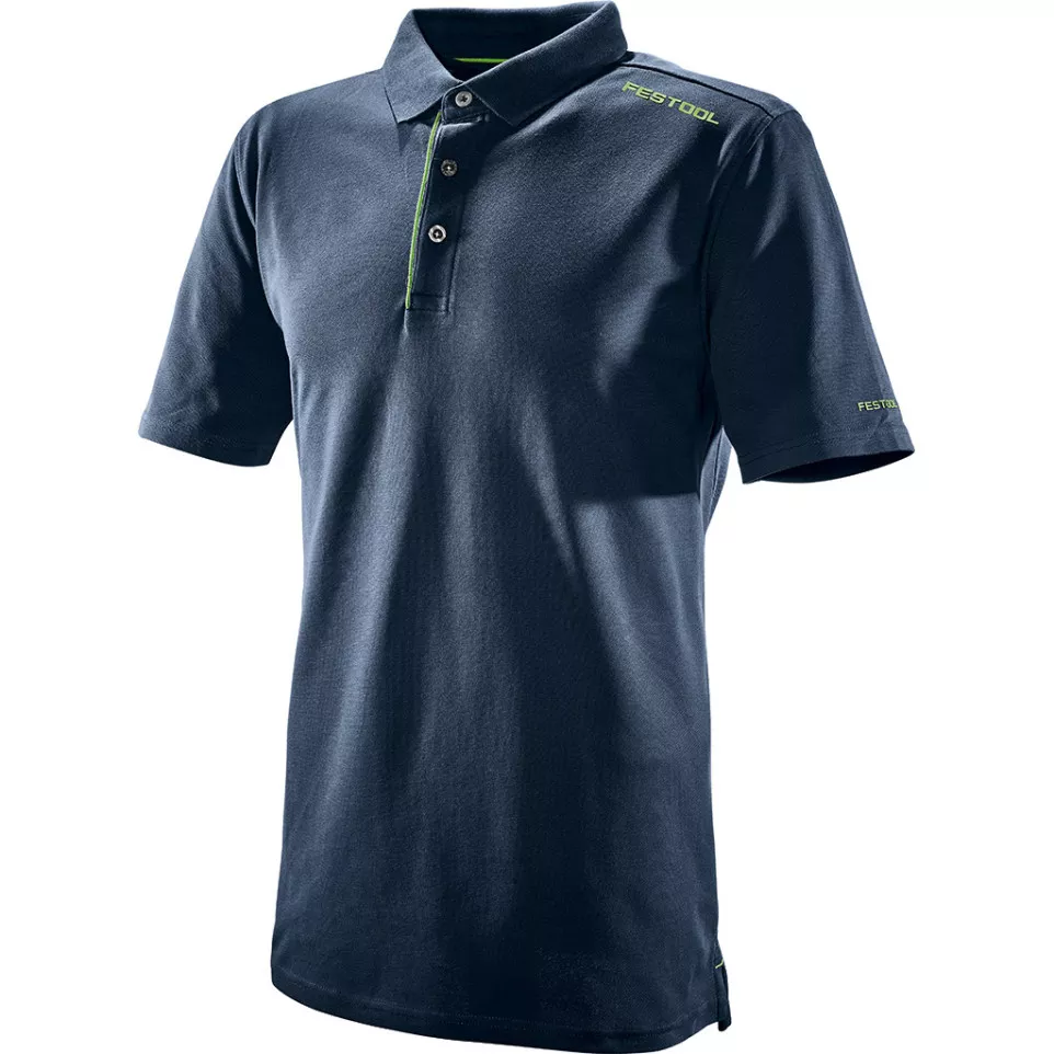Polo donkerblauw heren Festool S / PCE
