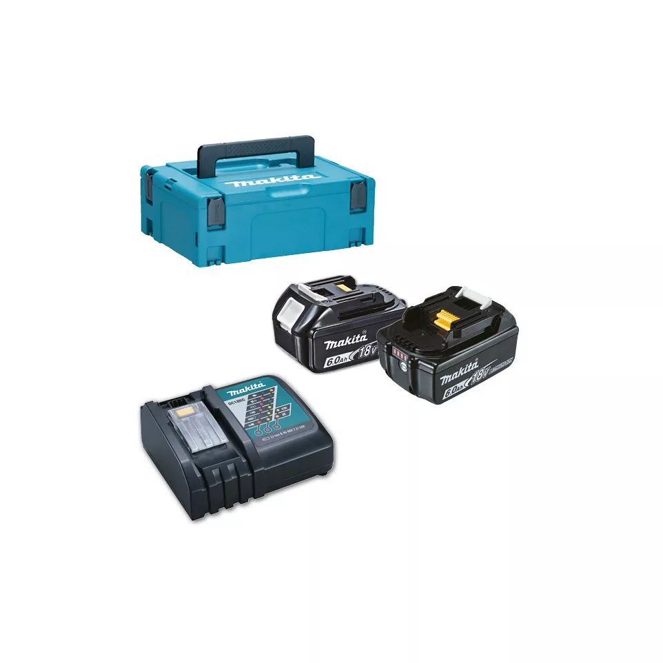 Power Pack Makita 2 accus 18 V - 6,0...