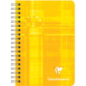 Clairefontaine Spiral Notebook 9.5 x 14 cm 180 Pages Lined Assorted Colors
