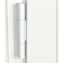 Paumelle Dr.Hahn KT-RN 3 lames 0° PVC vis autoforantes RAL9016 / pce
