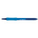 BIC Soft Feel Clic Grip Retractable Ballpoint Pen, Blue