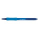 BIC Soft Feel Clic Grip Retractable Ballpoint Pen, Blue
