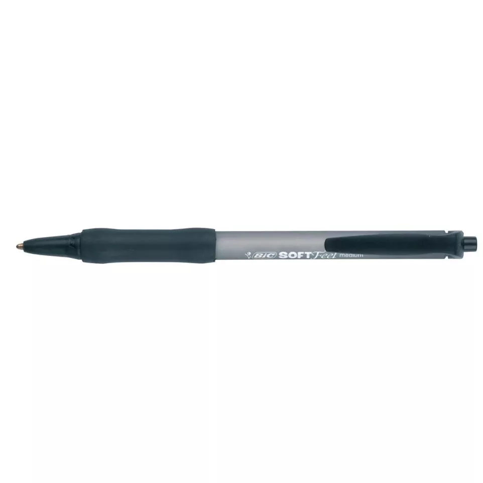 BIC Soft Feel Retractable Ballpoint...