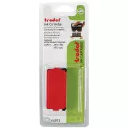 Trodat tampon encreur de rechange rouge, pour cachet 4913, blister de 2 pièces