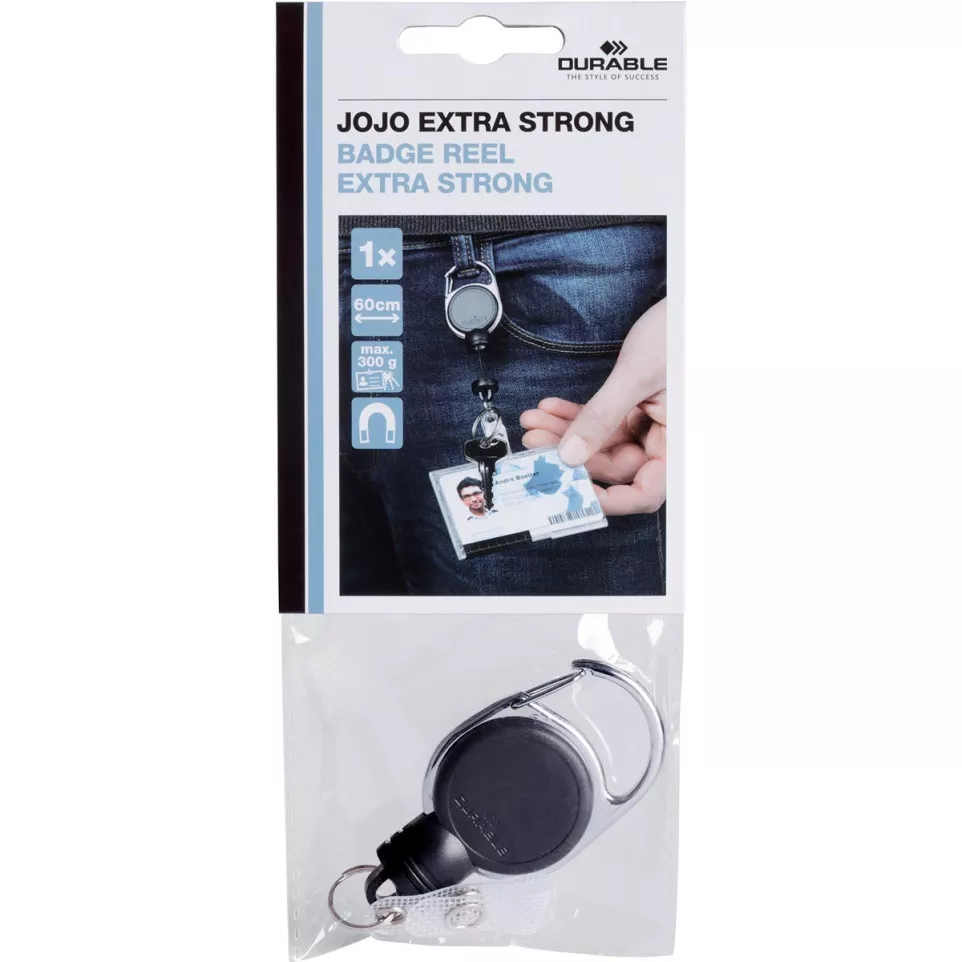 Durable Extra Strong Reel, black
