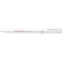 Staedtler marqueur Metallic 8323, blanc