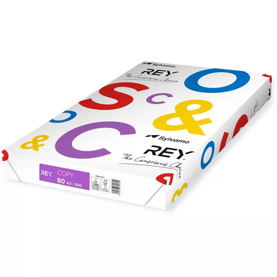 Rey Copy printpapier ft A3, 80 g, pak...