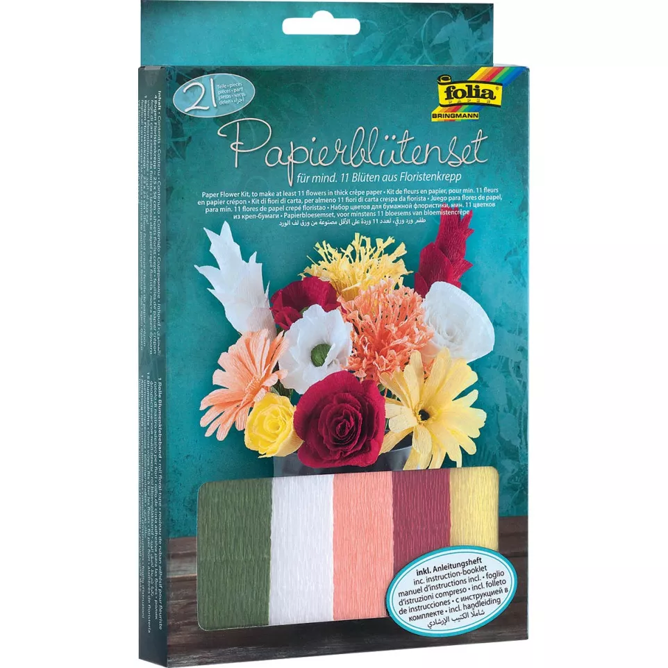 Folia knutselset crêpe papier...