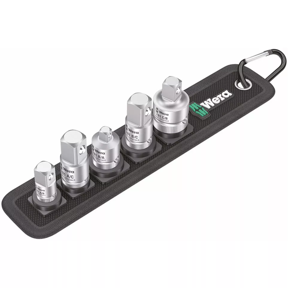 Set van 5 dopadapters 1/4'', 3/8'' en...
