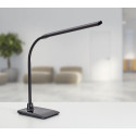MAULpirro Luminaire de bureau, LED, dimable, avec socle, noir