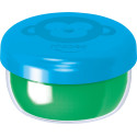 Maped vingerverf Color'Peps Early Age, doos van 4 potjes van 80 ml in geassorteerde kleuren