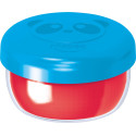 Maped vingerverf Color'Peps Early Age, doos van 4 potjes van 80 ml in geassorteerde kleuren