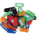 Pavo Keyrings Assorted Colors Pack of 20 Pieces