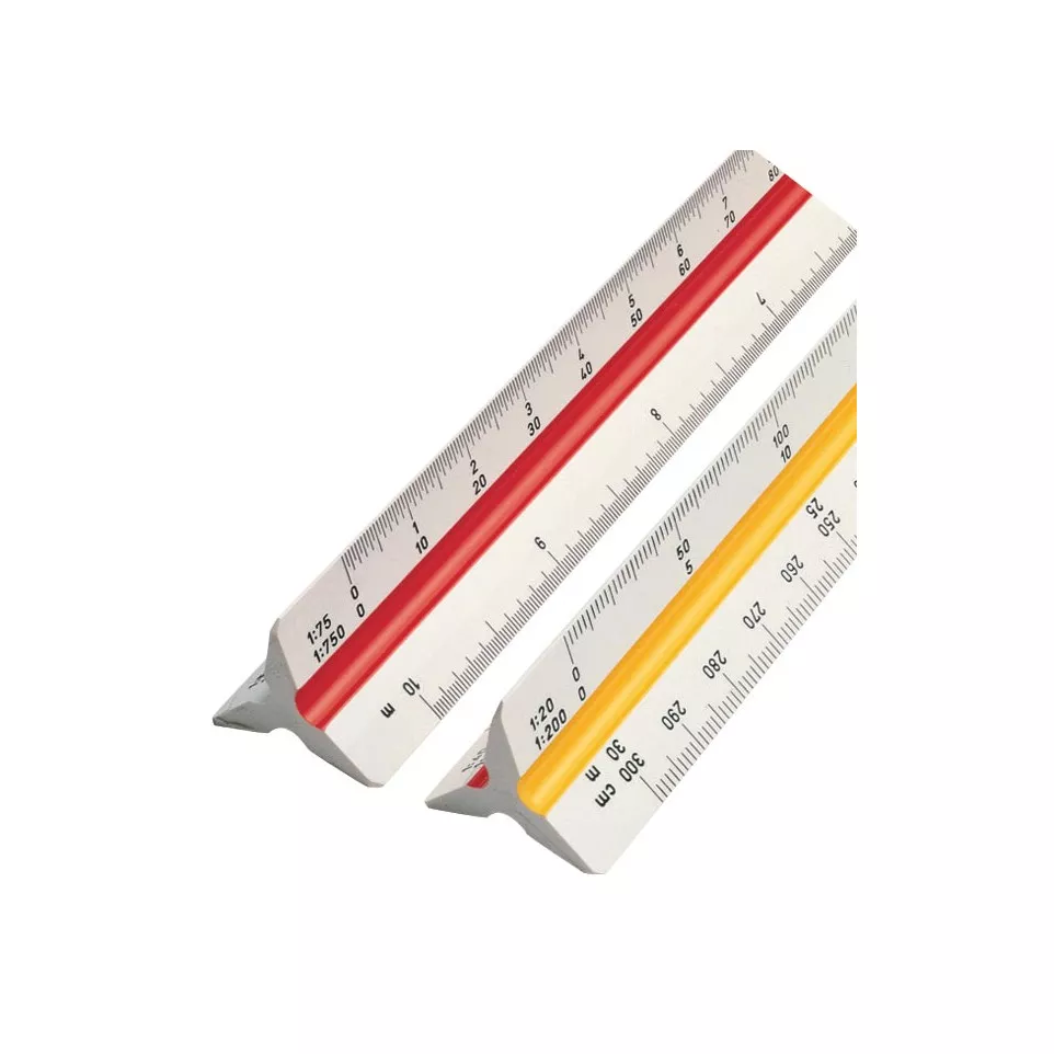 rotring driekantige schaallat 1:20;...