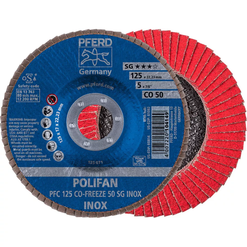 Polifan PFC CO-FREEZE SG RVS schijf Ø...