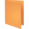 Exacompta chemise de classement Rock's 80, ft 22 x 31 cm, paquet de 100, orange clair