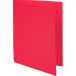 Exacompta chemise de classement Rock's 80, ft 22 x 31 cm, paquet de 100, rouge