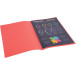 Exacompta chemise de classement Rock's 80, ft 22 x 31 cm, paquet de 100, rouge