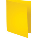 Exacompta Rock's 80 Cardboard File Folder 22 x 31 cm Pack of 100 Yellow