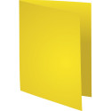 Exacompta Rock's 80 Cardboard File Folder 22 x 31 cm Pack of 100 Yellow