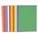 Exacompta Rock's Cardboard Filing Folder 80gsm 22 x 31 cm Pack of 100 Assorted Colors