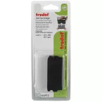 Trodat replacement ink pad black for stamp 4913 blister pack of 2 pieces