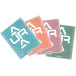 Aurora Ruled Notepad, 16.5 x 21 cm, 75 Sheets, 2 Holes, Commercial Grid