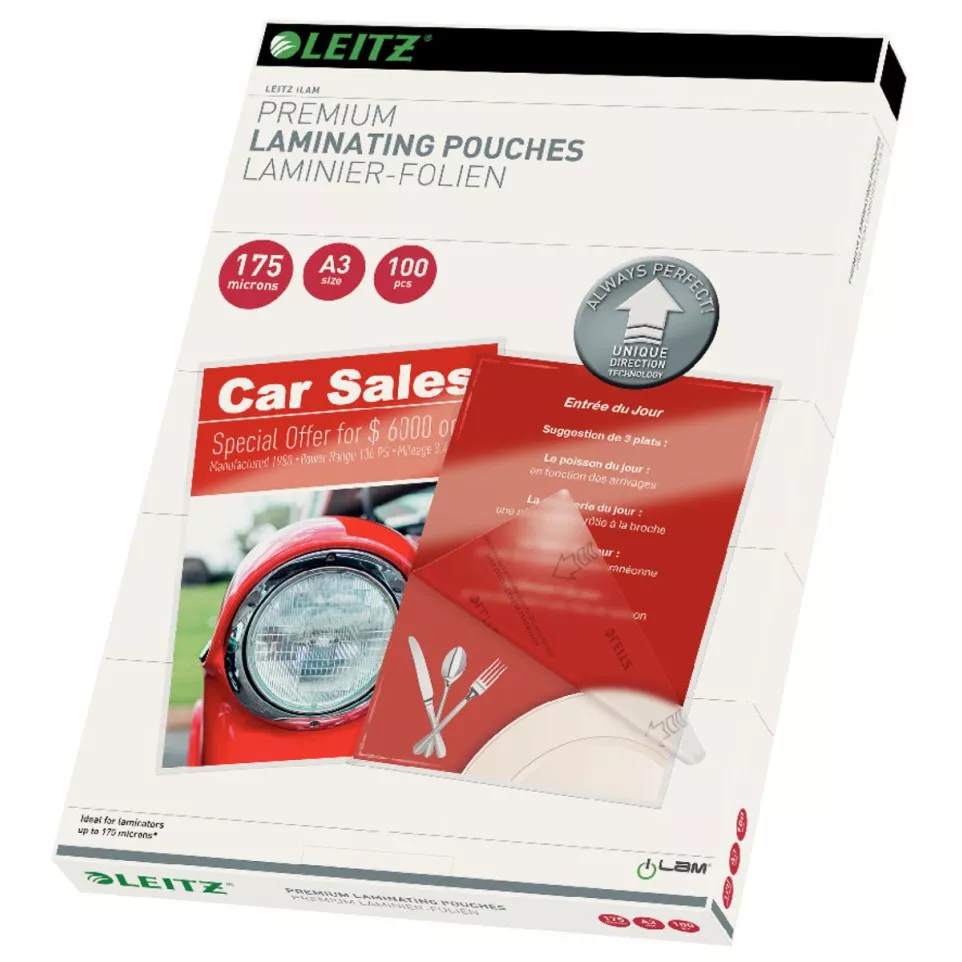 Leitz UDT pochette à plastifier ft...