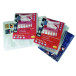 Multo punched pocket A4 size 23-hole smooth pack of 10