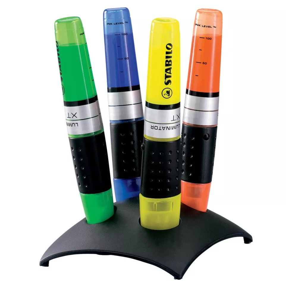 STABILO LUMINATOR surligneur, deskset...