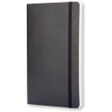 Moleskine Classic Soft Cover Ruled Notebook 13 x 21 cm 192 Pages Black