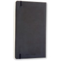 Moleskine notitieboek, ft 9 x 14 cm, effen, soepele cover, 192 bladzijden, zwart