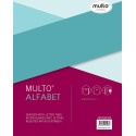 Multo tabbladen voor ft A4, uit PP, set A-Z
