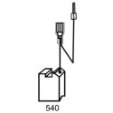 Set van 2 koolborstels 0999-09 / Dewalt 6.3x8x13 / pce