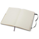 Moleskine adresboek, ft 13 x 21 cm, gelijnd, harde cover, 240 bladzijden, zwart