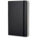 Moleskine carnet de notes, ft 13 x 21 cm, uni, couverture solide, 240 pages, noir