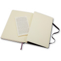 Moleskine notitieboek, ft 13 x 21 cm, geruit, harde cover, 240 bladzijden, zwart