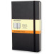 Moleskine Classic Ruled Notebook, 13 x 21 cm, Hard Cover, 240 Pages, Black