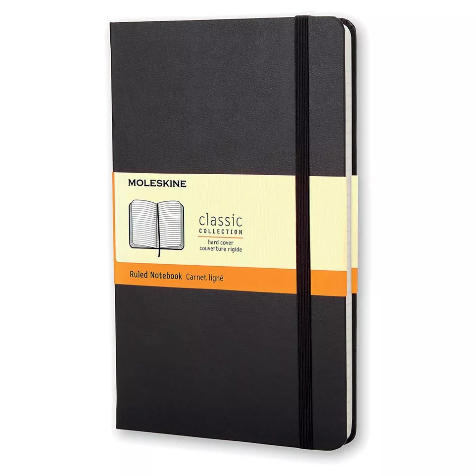 Moleskine Classic Ruled Notebook, 13...