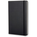 Moleskine notitieboek, ft 13 x 21 cm, gelijnd, harde cover, 240 bladzijden, zwart