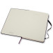 Moleskine notitieboek, ft 13 x 21 cm, gelijnd, harde cover, 240 bladzijden, zwart