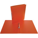 Alpha classeur à anneaux, pour ft A4, en PP, 2 anneaux de 25 mm, orange tranparent