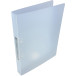 Alpha A4 2-Ring Polypropylene Binder 25 mm Transparent White