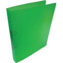 Alpha A4 Polypropylene 2-Ring Binder 25 mm Transparent Green